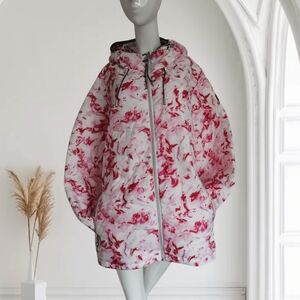 Stylish Pink Patterned Women's  Jacket